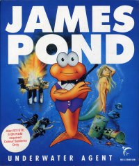 James Pond: Underwater Agent Atari ST US box art